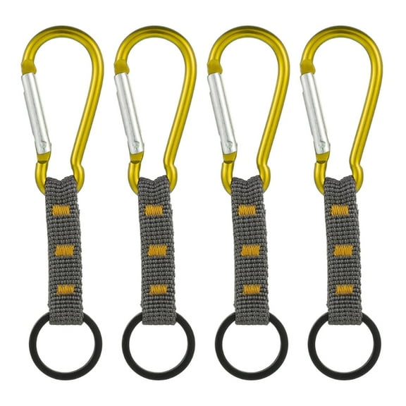 Anti-Lost Keys Clip Belt Buckle Outdoor Buckle Keychain Webbing Buckle Stainless Steel Waist Hanging Key Buckle