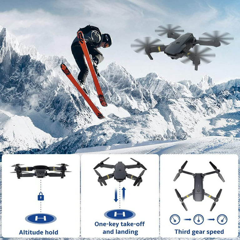 Drones avec caméra pour adultes mini drone 4k hd fpv quadrirotor