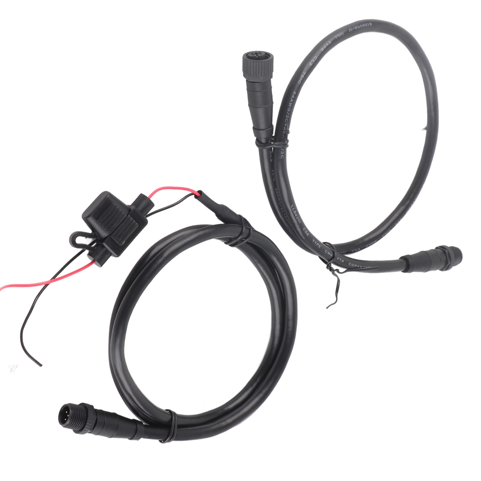 Marine for NMEA 2000 Starter Kit 1m Power Cable with Fuse Male Female ...