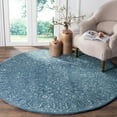 thumbnail image 2 of SAFAVIEH Glamour Kalisha Traditional Wool Area Rug, Grey/Blue, 6' x 9', 2 of 10