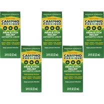5 Pack - Campho-Phenique Pain Relieving Antiseptic Liquid, 0.75oz Each
