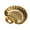 Shell Golden, variant on Homelife Stainless Steel Snack Tray Set with Dipping Bowl Fine Polished Design Sandwich Serving Tray for Sushi Chips Dumplings Salads