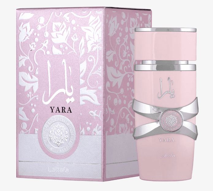 Lattafa Yara Bundle – Eau De Parfum 100ml + Perfumed Body Spray 200ml + Air Freshener 300ml | Long-Lasting Floral Vanilla Scent for Women | Complete Fragrance Set