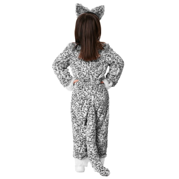 Girl's Snow Leopard Costume - Walmart.com - Walmart.com