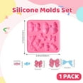 thumbnail image 5 of Silicone Fondant Mold, 8-Cavity Bow & Candy Chocolate Mold for Cake Decorating, DIY Candy & Chocolate Making, 5 of 5