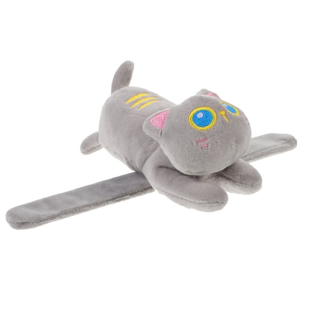 KAKOWELY Pulsera de peluche de gato para dar palmaditas, pulsera de dibujos animados