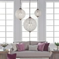 thumbnail image 2 of Indoor Transitional Modern Allesandria 3-Light Crystal Chandelier - Large, 2 of 5