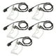 thumbnail image 5 of Auriculares De Tubo Acústico, Reducción De Radiación Walkie Talkie Auricular Reducción De Ruido Plug And Play Para VX 180 Para EVX 534 Ccdes 5 piezas, 5 of 8
