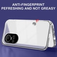 thumbnail image 6 of Compatible with Oppo Reno 10 Pro Case with Built-in Privacy Glass Screen Protector, Ultra Slim Oppo Reno 10 Pro Phone Case Clear for Women Men Shockproof Protective Cover (White), 6 of 14