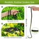 thumbnail image 3 of Juguete de serpiente falsa FOUUAAOOU Mamba negro realista de goma x4, 3 of 7