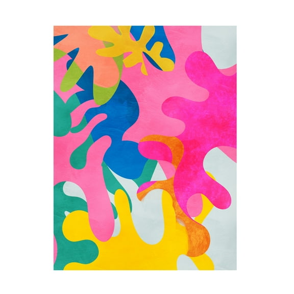 Trademark Fine Art Ana Rut Bre Matisse inspired cut out Canvas Wall Art