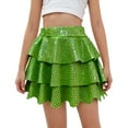 thumbnail image 2 of Staki Girls Dance Tutu Skirt Baby Girl Tutu Skirt Toddler Flower Tulle Skirts Little Girls Short Skirt Kid Holiday Birthday Outfits 5-9Y 10-16Y(Green,9-10 Years), 2 of 5