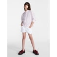 thumbnail image 2 of Weekend Academy Girls Denim Cutoff Shorts, Sizes 4-18, 2 of 5
