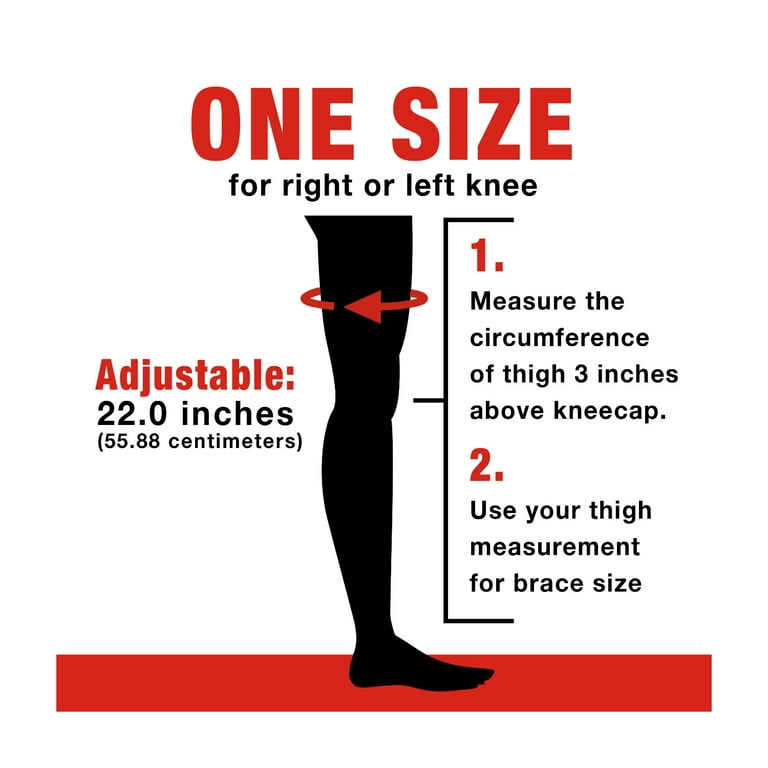 ACE Brand Adjustable Knee Support, Breathable, Two Strap Brace System