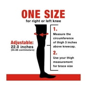 ACE Brand Adjustable Knee Support Brace, Breathable, Two Strap Support System