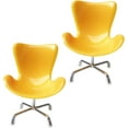 thumbnail image 1 of Chaise Miniature en Plastique pour Maison de Poupée 1:6 Diy Simulation Bras Pivotant (Bleu) 2 Pcs, 1 of 5