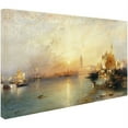 thumbnail image 2 of Trademark Fine Art "Sunset Venice" 1902 Canvas Art by Thomas Moran, 2 of 3