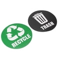 thumbnail image 5 of Environmental Trash Sign Decal, Recycle Decal, For Home Office, 5 of 8