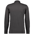 thumbnail image 2 of RAGMAN Polo de manga larga para hombre - Soft Knit Polo Polo con botones de manga larga, mezcla de algodón, botones delanteros, fácil de cuidar Gris oscuro M (Medium), 2 of 2
