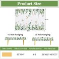 thumbnail image 2 of Spring Summer Eucalyptus Leaves Rectangle Tablecloth 60 x 84 Inch, Hummingbird Greenery Decorative Table Cloth Botanical Dining Table Cover, Butterfly Seasonal Dinner Party Picnic Decoration, 2 of 6