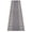 Grey, variant on Custom Size Runner Rug Skid Resistant Backing Bordered Rug Runner Chain Border Gray Color Cut to Size Roll Runner Rugs By Feet Customize in USA Facility