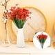 thumbnail image 4 of KAKOWELY 8 piezas de flores artificiales de seda para decoración de exteriores., 4 of 5