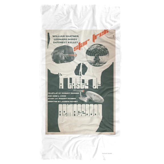 Star Trek Beach Towel, 30"x60" TOS Episode 23 Beach Towel