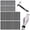 Black, variant on Wrap-It Storage Self-Gripping Reusable Cable Ties - 5" and 8" (60 Pack) - Reusable Hook and Loop Charging Cord Wraps for Cord Management - Multi-Color