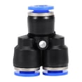 thumbnail image 1 of Hose Connector,Pneumatic Push In Fittings Pneumatic Push Plastic Pneumatic Connector Best in its Class, 1 of 11