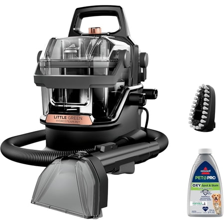 BISSELL 3618 Little Green HydroSteam Multi-Purpose Portable Carpet and Upholstery Cleaner, Car and Auto Detailer, 3618 ‼️used‼️