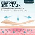 thumbnail image 4 of Beleza, Cuidado e Higiene Hojas, tiras, cintas de silicona para cicatrices: queloides, cesáreas, quirúrgicas: Labymos Natural, 4 of 7