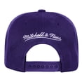 thumbnail image 4 of Youth Mitchell & Ness Purple Los Angeles Lakers 50th Anniversary Duo Front Snapback Hat, 4 of 4