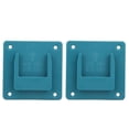 thumbnail image 1 of 2 soportes de pared para herramientas eléctricas Makita de 18 V, color cian, 1 of 14