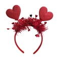 thumbnail image 1 of YABCSAZ Bandeaux de la Saint-Valentin pour Femmes Cœurs Rouges Bandeau à Paillettes Accessoires pour Cheveux Bandeaux Décorations de Fête d'Anniversaire de Vacances en Liquidation, Cadeaux pour Femmes, 1 of 9