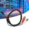 thumbnail image 4 of MINI DIN 4 PIN Male To 2 BNC Male Y Splitter Cable, Scratch  4.9ft Pure Copper Core Easy To Use MINI DIN 4 Pin To 2 BNC Cable  For Capture Card, 4 of 8