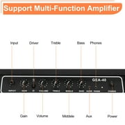Electric Guitar Amplifier 40W Sounds Amplifier, Black