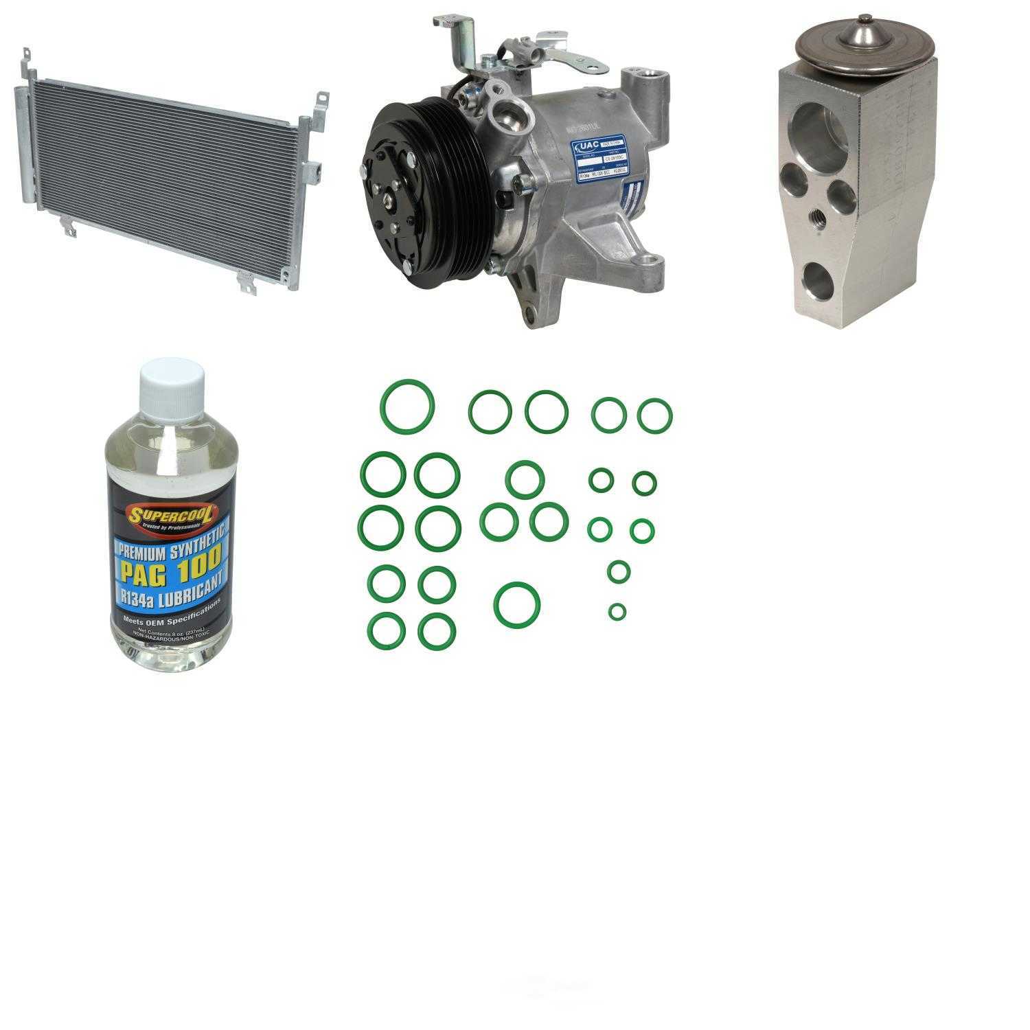 UAC KT 6158A Compressor-condenser Replacement Kit