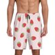 thumbnail image 1 of Fotbe Strawberry Pantalones Cortos de Pijama para Hombre, Ropa de Dormir, Pantalones de Pijama Cortos para Hombre-Small, 1 of 6