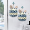 thumbnail image 5 of EGNMCR Rabbit Ear Crown Chenille Hand Towel Cute Hanging Hand Wipe Ball Hand Towel Thickened Absorbent Hangable Multifunctional Hand Towel hand washcloths, 5 of 5