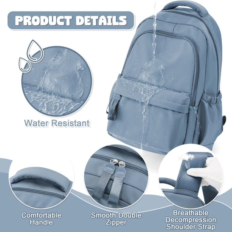 Cute Aesthetic Backpacks for College with USB Charge, Simple  display picture 3