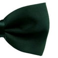 thumbnail image 5 of ievspot  Men Bow Tie Detachable Design Adjustable Fit Solid Color Formal Bow Tie Business Suit Coat Bow Tie Accessory, 5 of 7