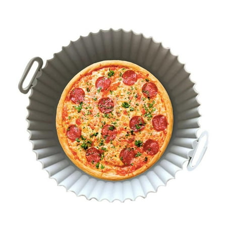 

Ipretty Silicone Pot Reusable Silicone Basket Tray Mat Heat Resistant Safe Bowl Replacement of Parchment Non-stick Easy Cleaning Diameter 6.9 -7.9 excitement