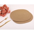 thumbnail image 4 of REGALWOVEN Farmhouse Placemats Set of 4 Cotton Rope Placemats for Dining Table Decor Indoor Outdoor Kitchen Table Mat Wipe Clean Brown 15.5*12in, 4 of 7
