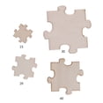 thumbnail image 3 of 100 Pcs/Set Unfinished Wooden Jigsaw Freeform Blank Puzzles Pieces for DIY Art Crafts Card Making, 3 of 13