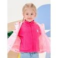 thumbnail image 3 of famuka Toddlers 3 in 1 Jacket 2PCS Boys Girls Hooded Windbreaker Outerwear Little Kid Fleece Coat, 3 of 12
