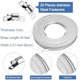 thumbnail image 2 of 33Ft Stainless Steel Hose Clamp DIY Metal Strap and 20 Pcs Fasteners Adjustable Worm Gear Hose Clamp, 2 of 5