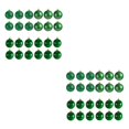 thumbnail image 4 of relayinert 24 Pcs/Ensemble Application Grand Décoration de Mariage Fête Maison Durable et Fiable Vert 2Ensemble, 4 of 6