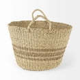 thumbnail image 3 of Set of Two Detailed Wicker Storage Baskets, 3 of 9