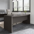 thumbnail image 7 of Echo 72W Bow Front Desk in Charcoal Maple - Engineered Wood, 7 of 7