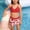 Red-06, variant on Sentuca Summer Kids Girls Swimsuit 2 Piece Bikini Sets Hawaiian Beach Bathing Suit for 8-15 Years